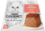 Gourmet Revelations lágy pástétom lazaccal és mártással 12 x 57 g