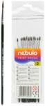 Nebulo Ecset 2-es festett nyéllel 12 db/csomag, Nebulo (HE-1-2-F) - tonerpiac
