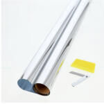 Gekkofix Üvegfólia, ablakfólia - Tükör hatású hővédő, árnyékoló (75 x 150 cm tekercs) (53436)