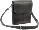 BeaverCraft Férfi Bőr Válltáska, Fekete LC_Grip_Black (LC_Grip_Black)