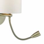 där lighting group Aplica Feta Wall Light LED Antique Brass Base Only (FET0775 DAR LIGHTING)