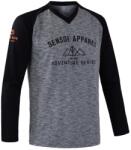 Sensor Tricou de ciclism pentru bărbați Cyklo Charger LS Grey/Black S