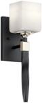 Elstead Lighting Aplica Marette 1 Light Wall Light (KL-MARETTE1-BK)