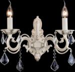 Maytoni Aplica Elegant Bronze, 2 x E14, 230V, D. 40cm, H. 38 cm, Alb-auriu (ARM245-02-W)