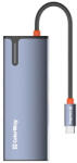 ColorWay USB-elosztó (dokkolóállomás) CW-HUB01, ColorWay USB-C 5-b-1 Type C PD 100W/USB3.0x3/HDMI 4K