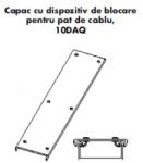 Elvan Capac pat metalic cu dispozitiv de blocare 200mm (10DAQ-200/M/PG)