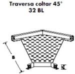 Elvan Traversa Coltar 45gr Pentru Pat Metalic 100 Mm (32bl-6v-100/pg)