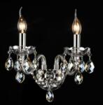Maytoni Aplica Diamant Crystal Brandy, 2 x E14, 230V, D. 31cm, H. 21 cm, Auriu (ARM937-02-N)