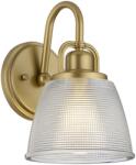 Elstead Lighting Aplica Dublin 1 Light Wall Light - Painted Natural Brass (QZ-DUBLIN1-PNBR)