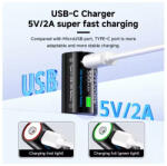 Powery 15270 350mAh RCR2 USB-C tölthető fotóelem 3, 7V Litium-ion akkumulátor (CITYORK-RCR2-USB)