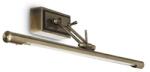 Ideal Lux Aplica Mirror 50 Mica, 1 neon, dulie T4, L: 570 mm, H: 160 mm, Alama antica (098999 IDEAL LUX)