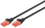 ASSMANN CAT6 U-UTP patch kábel 2m fekete (DK-1612-020/BL)