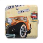 Padonio Gentelo fém cigaretta tárca 20 szál cigarettának - Tires shop & Service mintával (5-9497-3)