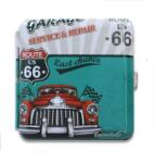 Padonio Gentelo fém cigaretta tárca 20 szál cigarettának - Route us 66 mintával (5-9497-4)