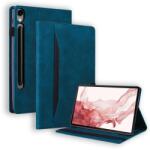  FLATY Husă rabatabilă pentru Samsung Galaxy Tab S10 FE+ albastru