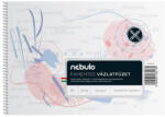 Nebulo Vázlatfüzet B4, spirálos, 120g, Nebulo - delfinbuvar