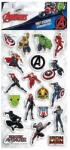Luna Luna: Set de abțibilduri 3D pufoase Avengers pe coală de 10x22 cm (000506257)