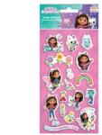 Luna Luna: Set de autocolante 3D pufoase cu căsuța pentru păpuși Gabi, pe coală de 10x22 cm (000574074)