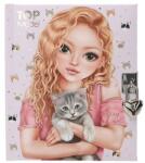 Top Modell TOPModels napló kulcsos lakattal - 18, 5x3x15, 5 cm - Kitty and Doggy (IMO-DP-13569)