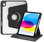  CRYSTAL FLEXI 2 az 1-ben Flip tok Apple iPad 2025 / iPad 2022 fekete