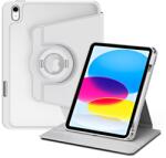  CRYSTAL FLEXI 2 az 1-ben Flip tok a Apple iPad 2025 / iPad 2022 szürke számára