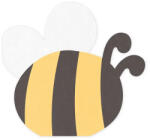 PartyDeco Szalvéta méhecske forma, 12db (LUFI201504)