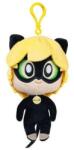 Toei Animation Miraculous plüssfigura 15 cm - karabinerrel - Feketemacska (MLB7004-C)