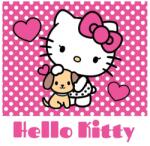 Sanrio Hello Kitty kis törölköző - mágikus kockából kéztörlő (HK22008-MT)