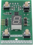 FAMA Elektronikus Panel 4 Gombos Kijelzővel