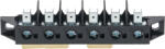  6 Poles Terminal Block [c] 450v - gastrobolt - 6 090 Ft
