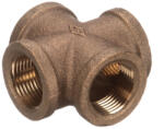  Kit Cross, 4 Way, 3/4 In, Br