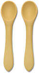 Lorelli Силиконови лъжички Lorelli - Natural, 2 броя, Yellow (10230690001)