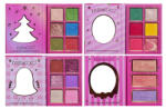 Flippy Set 4 Palete de Machiaj, KEVIN COCO, Christmas Jingle, 21 culori, 27.3 x 20.8 x 2.4 cm (teo-126670)