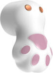 Flippy Aparat pentru Curatat Scame, Par Si Praf, Flippy, Pentru Diferite Tipuri De Material, Incarcare USB Type-C, Model Labuta de Pisica, 14x7x7.5 cm, Alb-Roz (teo-133427)