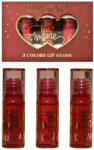 Flippy Set Rujuri de Buze Mate, KEVIN COCO, Be Mine 3 Culori, Lip-Gloss, 11 x 7.3 x 2.7cm, Roz, Varianta A (teo-127733)