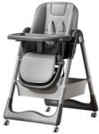 Flippy Scaun de Masa pentru Bebelusi si Copii, Flippy, 2 Tavite si Husa Detasabile, Multifunctional, Stabil, Centura de Siguranta, Inaltime Ajustabila, Spatar Reglabil Moale, Cos de Depozitare, 100x50x80cm,  Scaun de masa bebelusi