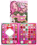 Flippy Set de Machiaj KevinCoco, 72 de Culori, Paleta de Farduri, Iluminatoare, Blush, Model Christmas Babe, Oglinda Glob, 25.5x20x1.7 cm, Multicolor (teo-131789)