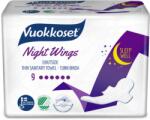 Vukkoset Absorbante de noapte eco Vukkoset Finlanda cu aripioare, NIght WIngs 9 bucati, ambalate