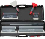  L'Outil Parfait Q1-Q4 kétkezes glett lehúzó szett (kitöltő penge 10 és 30 cm, simtó penge 30 és 50 cm, 10 cm gipszakartonos spakli, adapter és 2x70 cm teleszkópos hosszabbító) (80492)