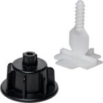 100 db csavaros lapszintező fej és 500 db talp - 2 mm