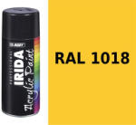 HB Body Irida Akril Festékspray RAL 1018 Sárga 400 ml