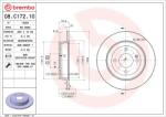 BREMBO Disc frana BREMBO 08. C172.10 (08.C172.10)