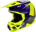 FLY Racing Kinetic rally fluo yellow bukósisak (73-8661)
