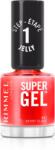 Rimmel Super Gel géles körömlakk UV/LED lámpa használata nélkül árnyalat 011 Berry Glace 12 ml