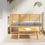 vidaXL Възглавница 4 бр. Оксфордска тъкан Сив 40 x 40 x 8 см (42001589)