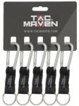 Tac Maven карабин с висулка 6mm, Silver (D25027-02)