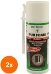 Den Braven Set 2 x Spuma Poliuretanica Monocomponenta, 300 ml (LIZ-2xZLN-DPU369501)