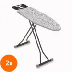Z-tools Set 2 x Masa Calcat, Inaltime Ajustabila 66-93 cm, Blat din Tabla, Cadru Metalic, Lungime 133 cm (LIZ-2xZLN-ZLN9761)