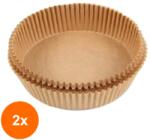 Perfect Home Set 2 x Hartie de Copt, Forma Rotunda, 20 cm, 50 Bucati, Perfect Home (RAM-2xMRK-NW0.1)