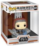 Funko POP DLX: MND S9 - Bo Katan w/Throne